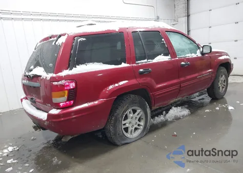 2004 Jeep Grand Cherokee Laredo z USA, uszkodzony, nr VIN 1J4GW48N34C123682